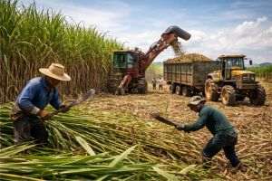 Sugarcane - the dominant crop globally